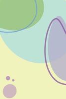 Abstract background with pastel colors. vector elements.