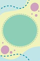 Abstract background with pastel colors. vector elements.