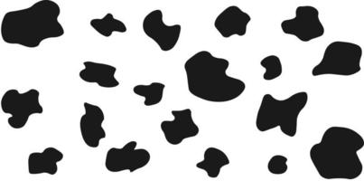 Cow seamless pattern vector