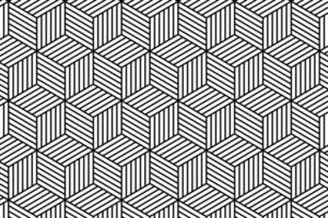 Hexagon geometric pattern. Vector illustration