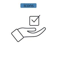 API icons  symbol vector elements for infographic web