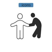 support icons  symbol vector elements for infographic web