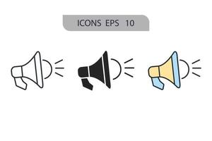 mapas y pines iconos símbolo elementos vectoriales para web infográfico vector