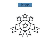 results icons  symbol vector elements for infographic web