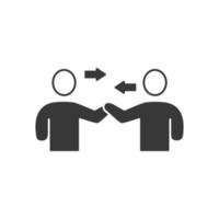 Relationship cons  symbol vector elements for infographic web
