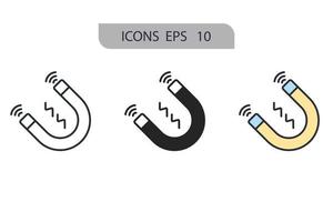 mapas y pines iconos símbolo elementos vectoriales para web infográfico vector