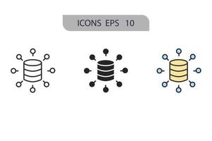 mapas y pines iconos símbolo elementos vectoriales para web infográfico vector