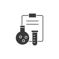 elementos de vector de símbolo de iconos de prueba para web de infografía