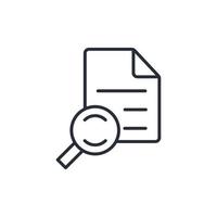 research icons  symbol vector elements for infographic web