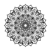 Hand drawn mandala. decoration in ethnic oriental  doodle ornament. vector