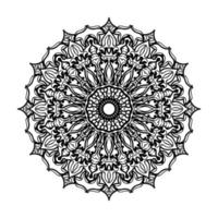 Hand drawn mandala. decoration in ethnic oriental  doodle ornament. vector