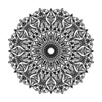 Hand drawn mandala. decoration in ethnic oriental  doodle ornament. vector