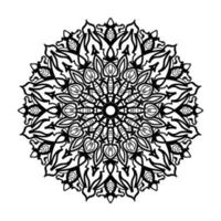 Hand drawn mandala. decoration in ethnic oriental  doodle ornament. vector