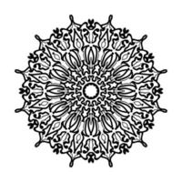 Hand drawn mandala. decoration in ethnic oriental  doodle ornament. vector