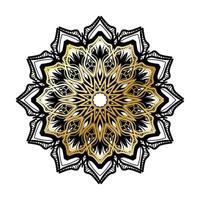 Vector round abstract circle. Luxury Mandala style.