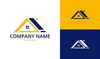 logotipo inmobiliario, propiedad, logotipo de la casa, hogar y edificio vector