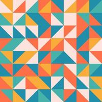 Modern seamless colorful geometry vector