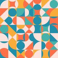 Abstract geometrical pattern colorful style vector