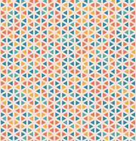 Modern seamless colorful geometry triangle pattern vector