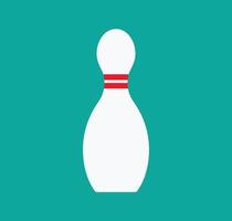 Bowling icon vector logo design template