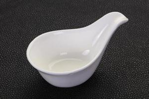 White porcelain bowl photo