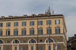 Rome, Italy. Typical architectural details of the old city photo