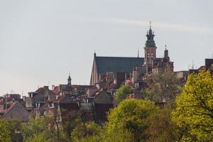 City center of Warsaw, Poland photo