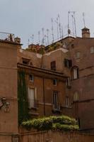 Rome, Italy. Typical architectural details of the old city photo