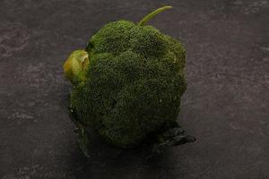 Green fresh tasty Broccoli cabbage photo