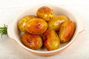 Young baked potato photo