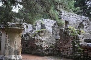 Phaselis ruins in Turkey photo