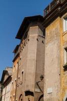 Rome, Italy. Typical architectural details of the old city photo