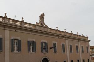 roma, el edificio de la consulta en la plaza del quirinale. foto