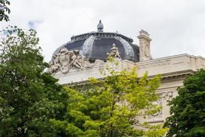 Historic building in Paris France photo