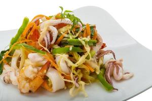 Asian seafood salad photo