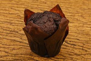 Tasty sweet Chocolate muffin bakery photo