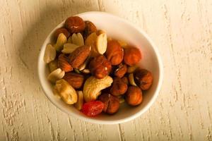 Nut and dry fruits photo