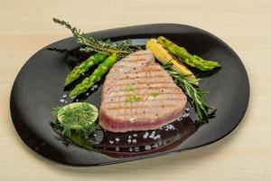 Grilled Tuna steak photo