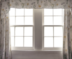 Traditional British window transparent PNG