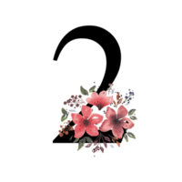 Floral Letter Alphabet png