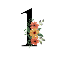 Floral Letter Alphabet png