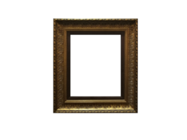 houten fotolijst vintage frame decoraties geïsoleerde achtergrond png