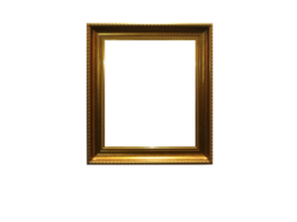 Wooden Photo Frame vintage frame decorations Isolated Background png