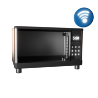 microwave illustration 3d png