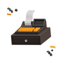 Cashier Machine Icon, 3d Illustration E Commerce png