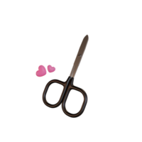 3d icon cosmetic luxurious, Scissors png