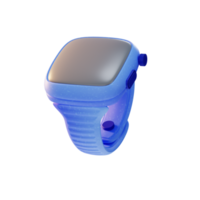 illustrazione 3d dell'icona elettronica del dispositivo smart watch png