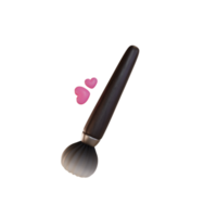3d icon cosmetic luxurious, brush png