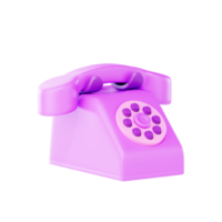 appareil électronique téléphonique, illustration 3d png