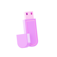 Flash Drive Electronic Device, 3d Illustration png